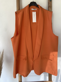 GILET LONG - ORANJE