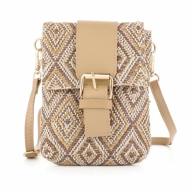 TELEFOON TAS /PORTEMONNEE - WIT