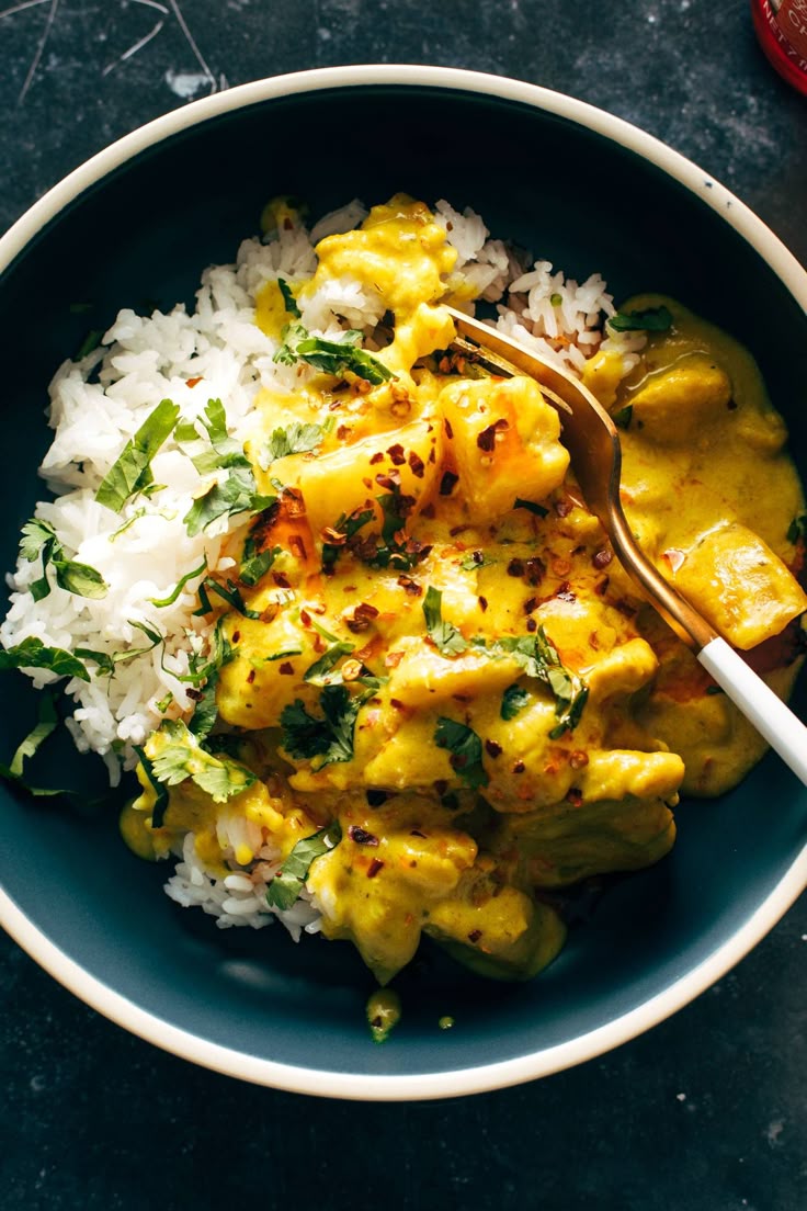 Thaise curry (niet vega & gluten- en lactosevrij)