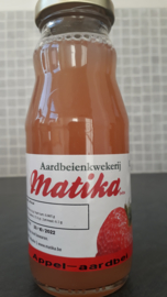 Natuurlijk appel- aardbeiensap 200ml