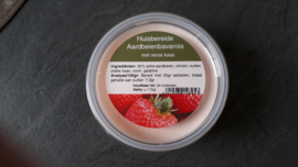 Huisbereide aardbeienbavarois 115gr