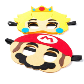 Super Mario maskers - 12 stuks - Mix