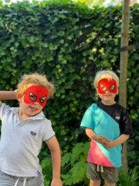 Spiderman masker van vilt - Per stuk