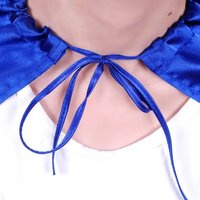 Superman cape met oogmasker - Blauw - Superheld - Volwassenen