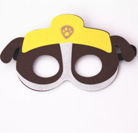 Paw Patrol maskers van vilt - 8 stuks