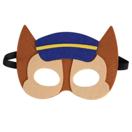 Paw Patrol maskers van vilt - 8 stuks