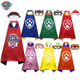 Paw Patrol cape en masker - Rubble