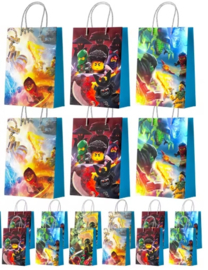 Ninjago uitdeeltasjes van papier