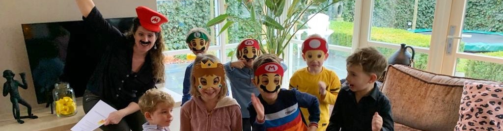 super Mario themafeest