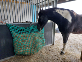 Slowfeeder hooinet met flap