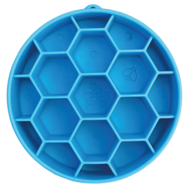 Sodapup Honeycomb Design Ebowl Slow feeder – Blue