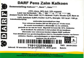 Darf Pens/Zalm/Kalkoen 4,65kg
