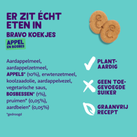 Koekjes met Appel en Bosbes