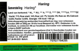 Alroda Haring 245gr