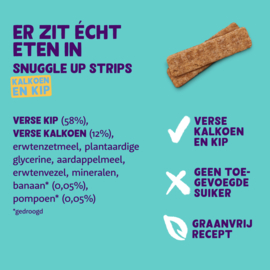 Snuggle up strips met kalkoen en kip