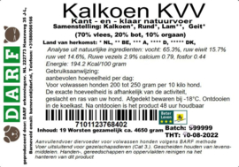 Darf Kalkoen 4,65kg