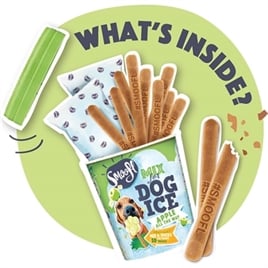SMOOFL IJSMIX VOOR HONDEN APPEL 160 GR