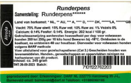 Alroda BIO Runderpens 245gr