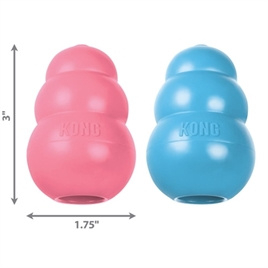 KONG PUPPY ROZE OF BLAUW ASSORTI SMALL