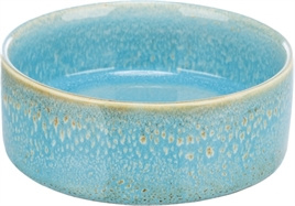 TRIXIE VOERBAK / DRINKBAK KERAMIEK BLAUW