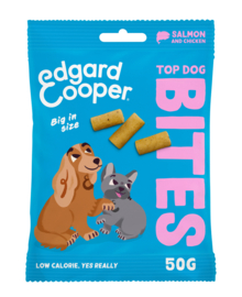 Top Dog Bites met zalm en kip