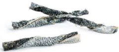 Zalmhuid per 100gr