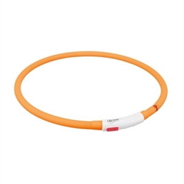 Trixie lichtgevende halsband siliconen USB oplaadbaar