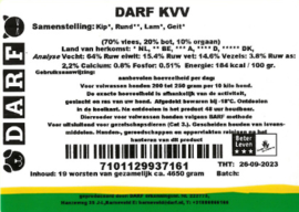 Darf KVV 4,65kg