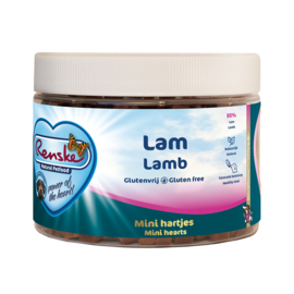 RENSKE KAT GEZONDE BELONING MINI HARTJES Lam