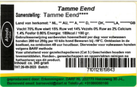 Alroda Tamme eend 245gr