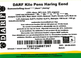 Darf Pens/Haring/Eend 10kg