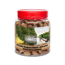 O'Canis Fitness-Bits Eend met banaan 400gr