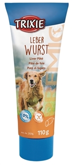 TRIXIE PREMIO LEVERWORSTPATE TUBE 110 GR