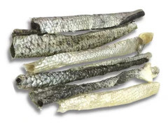 Kabeljauwhuid per 100gr