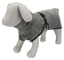 TRIXIE BADJAS HOND BADSTOF GRIJS