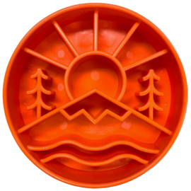 Sodapup Great Outdoors Ebowl Slow feeder – Orange