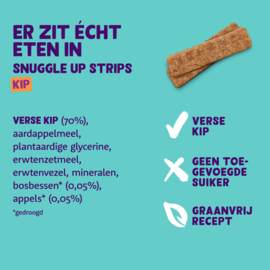Snuggle up strips met kip