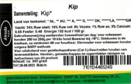 Alroda Puur Bio Kip 245gr