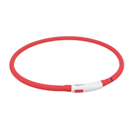 Trixie lichtgevende halsband siliconen USB oplaadbaar