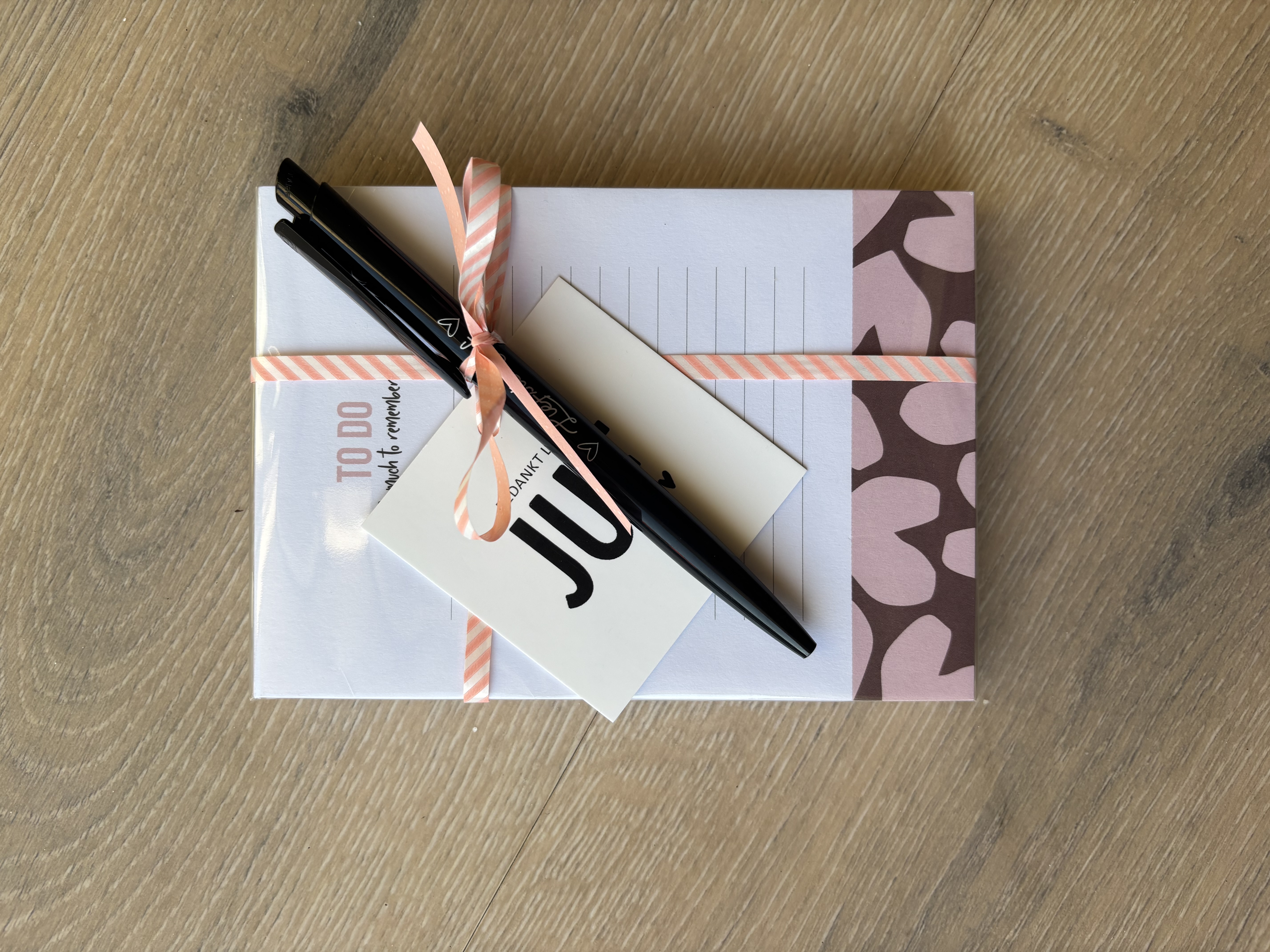 Notitieboekje  met pen | Juf