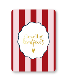 Kerstkaart | Gezellig kerstfeest