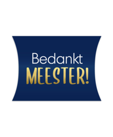 Gondeldoosjes | Bedankt Meester