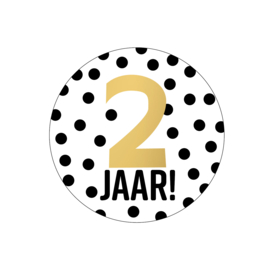 Stickers | 2 jaar | 10 stuks