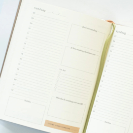 Planner | Dag planner (beige)