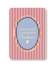 Kerstkaart | Have yourself a merry little Christmas