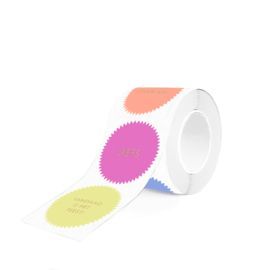 Stickers | Multi - Tekst Modern (NL) Gold | 12 stuks