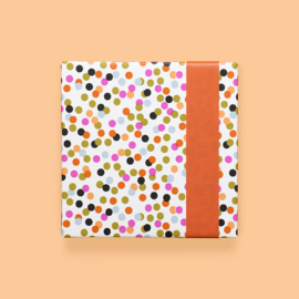 Cadeaupapier | Small Confetti - Orange