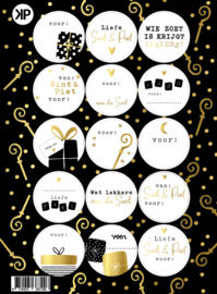 Sint | Stickervel Sinterklaas luxe