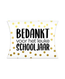 Gondeldoosjes | Bedankt voor het leuke schooljaar