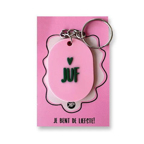 Sleutelhanger | Juf